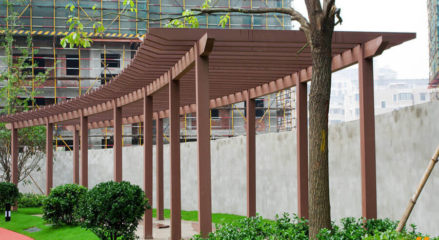 Installation Steps And Precautions Of The Wood Plastic Pergola